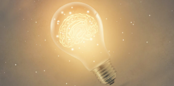 Электрическая лампочка, как символ идеи