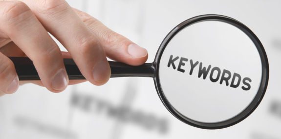 Ключевые слова в тексте