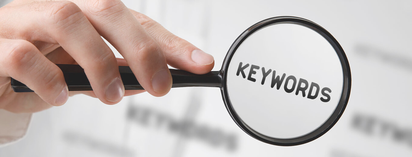 Ключевые слова в тексте