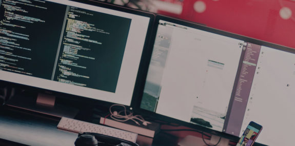 Профессиональное создание сайтов 8 Мониторы с кодом